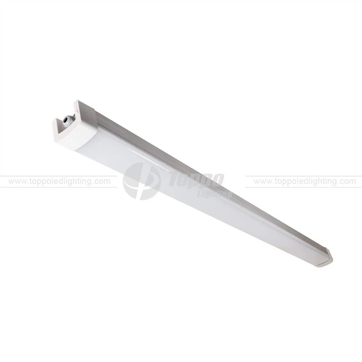 1-10V Dimming UL وانپر سخت فکسچر 4 ایف ٹی 5FT فرڈڈ کور 130lm / w